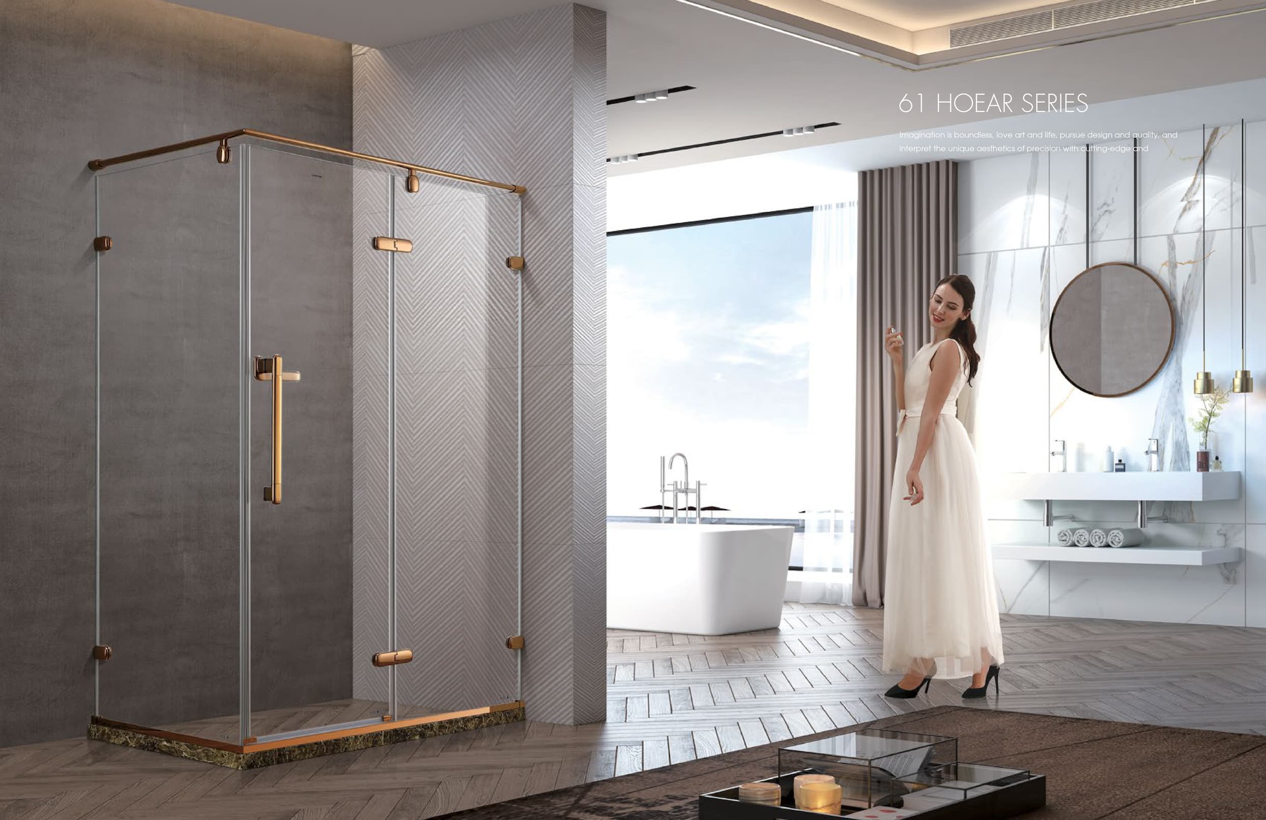 KENDO Opening Door  Series Shower Room 61 HOEAR Series