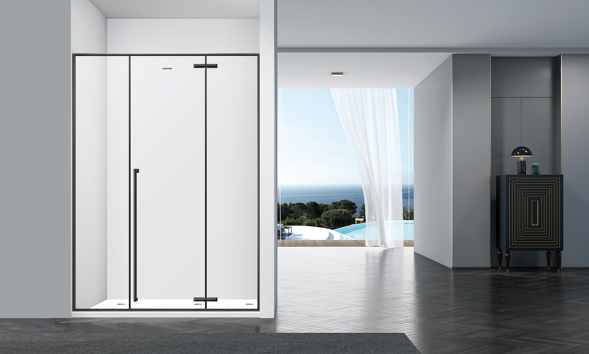 KENDO Opening Door  Series Shower Room 82 Extraodinary Series